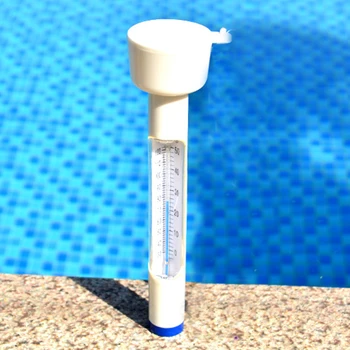 

Floating Pool Thermometer for Swimming Pools Spas Hot Tubs Fish Ponds Water Temperature Thermometers with String Garden Tool