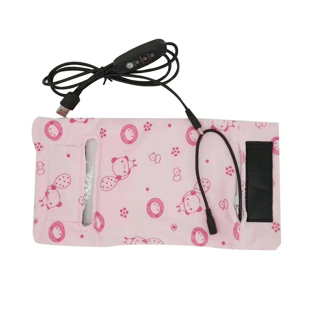 Travel Stroller USB Milk Water Warmer Baby Nursing Bottle Heater Insulated Bag