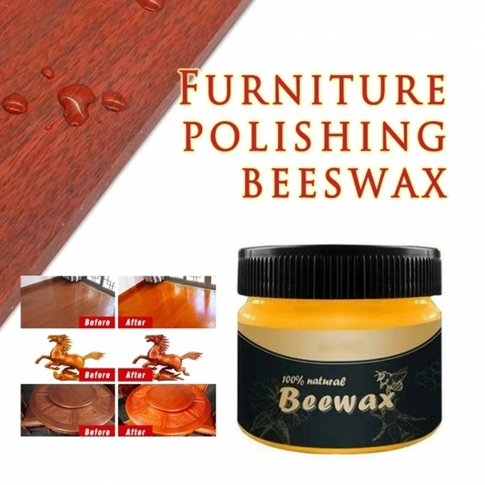 Деревянная приправа Beewax полное решение уход за мебели пчелиный воск Oraginal уход за мебели чистящий Полировочный продукт