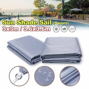 

3x3m/3.6x3.6m Waterproof Furniture Cover Dust Square For Table Outdoor Patio New Arrival