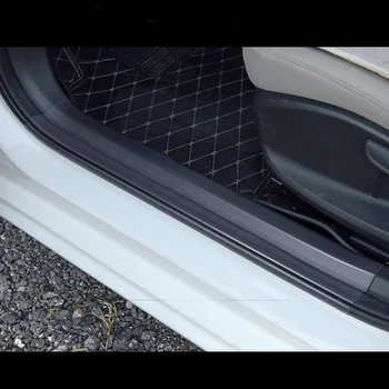 

3M/5M car sticker door anti-collision strip transparent car universal threshold bar anti-stepping trunk pedalcar accessories