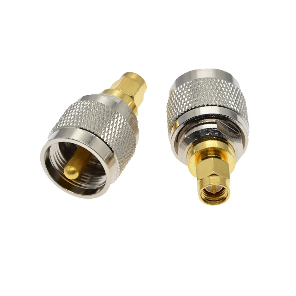 1Pcs UHF-SMA Adpater SMA Female Male to UHF Male Female PL259 SO239 Connector RF Coax Coaxial Adapter 50ohm