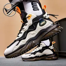 

XXY High-End Men's Shoes Spring And Autumn Spot Thick-Soled Sports Low-Top Front Lace-Up Viscose Shoes Textiles Old Daddy Shoes