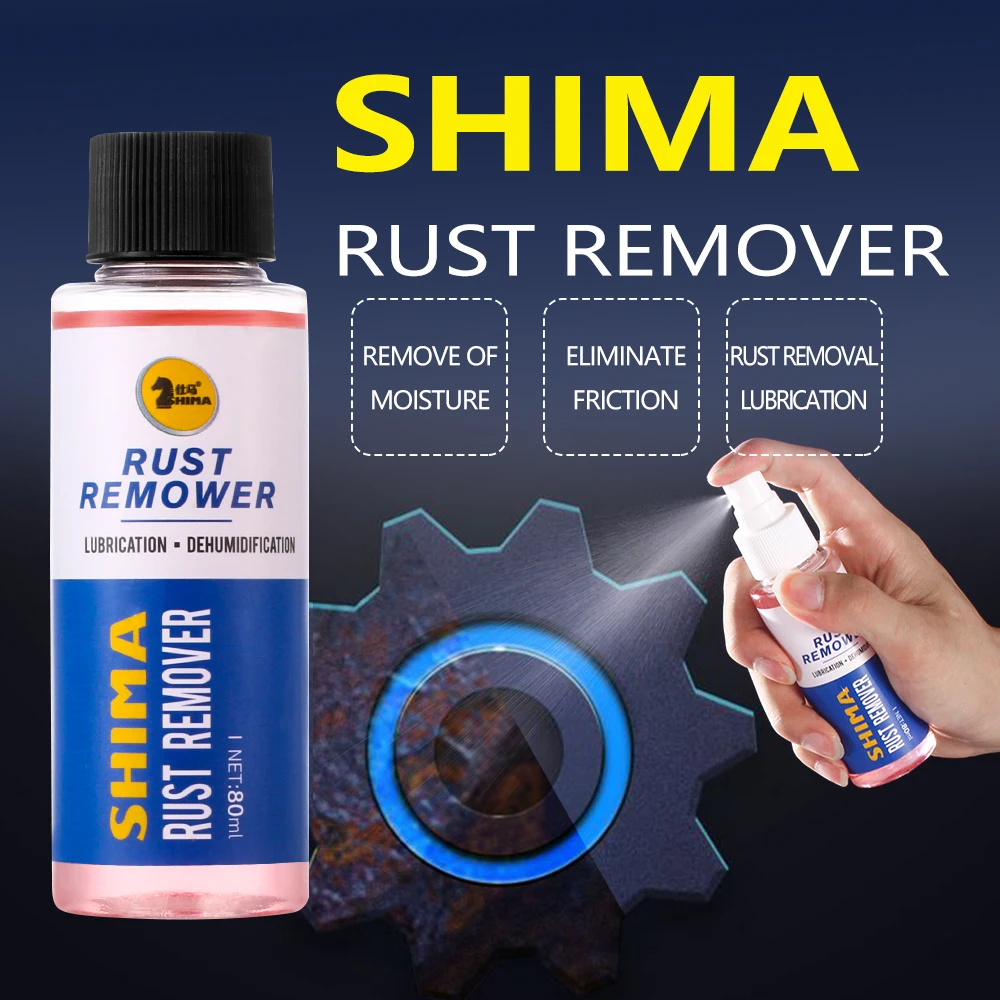 80 мл ингибитор удаления ржавчины на металлической поверхности автомобиля спрей