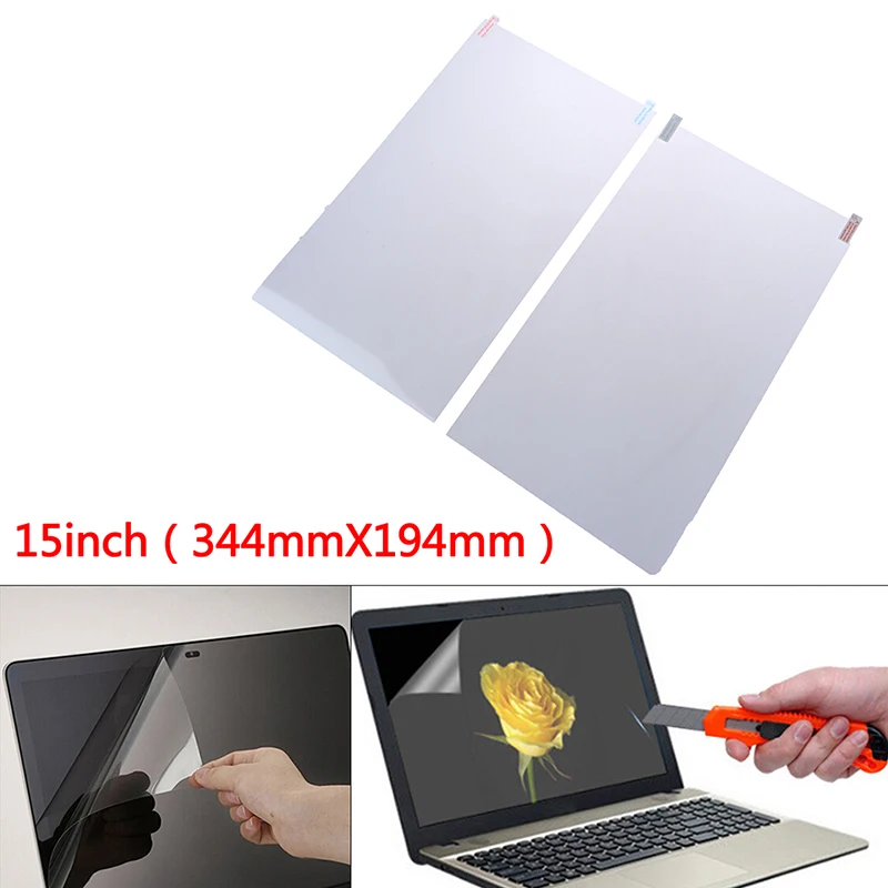 Ultra-thin Crystal Clear Film Screen Guard Protector Laptop Cover For 15 inch laptop screen protector
