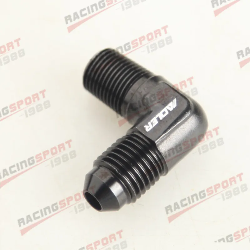AN4 4AN AN 4 до 1/8 &quotNPT 90 градусов мужской Алюминиевый адаптер|an 8|aluminum fittingsfittings an4 |