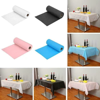 

Waterproof and Oilproof Solid Color Birthday Tablecloth Theme Party Square Tablecloth Birthday Table Cloth Party