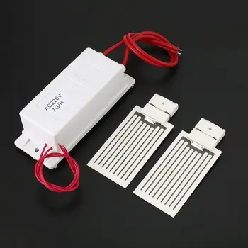 

220V 7g/h Mini Ozone Generator Power Supply Split Ceramic Plate Air Ozonizer Machine Kit with Double Ozone Plate Sheets