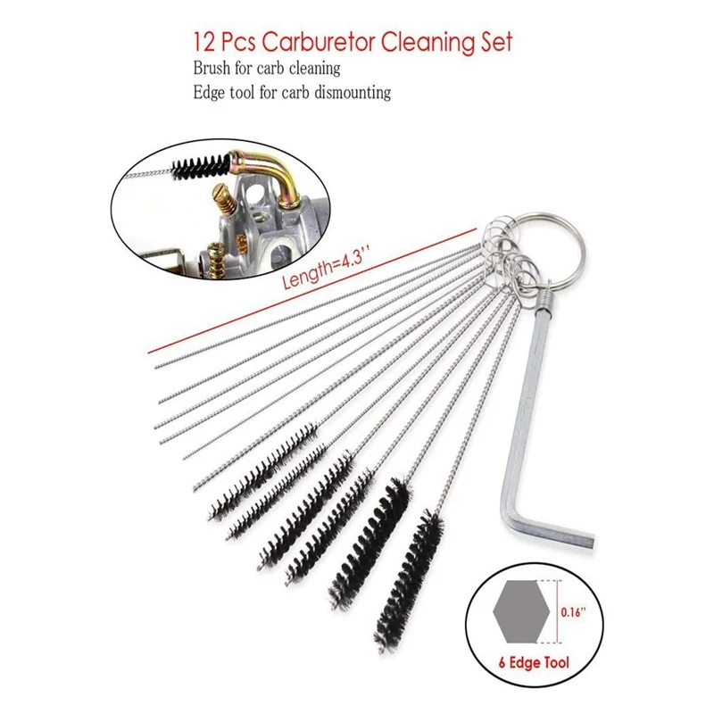 Carburetor Adjustment Screwdriver Carburator Tool Kit For Engine Trimmer Weedeater Chainsaw 10Pcs