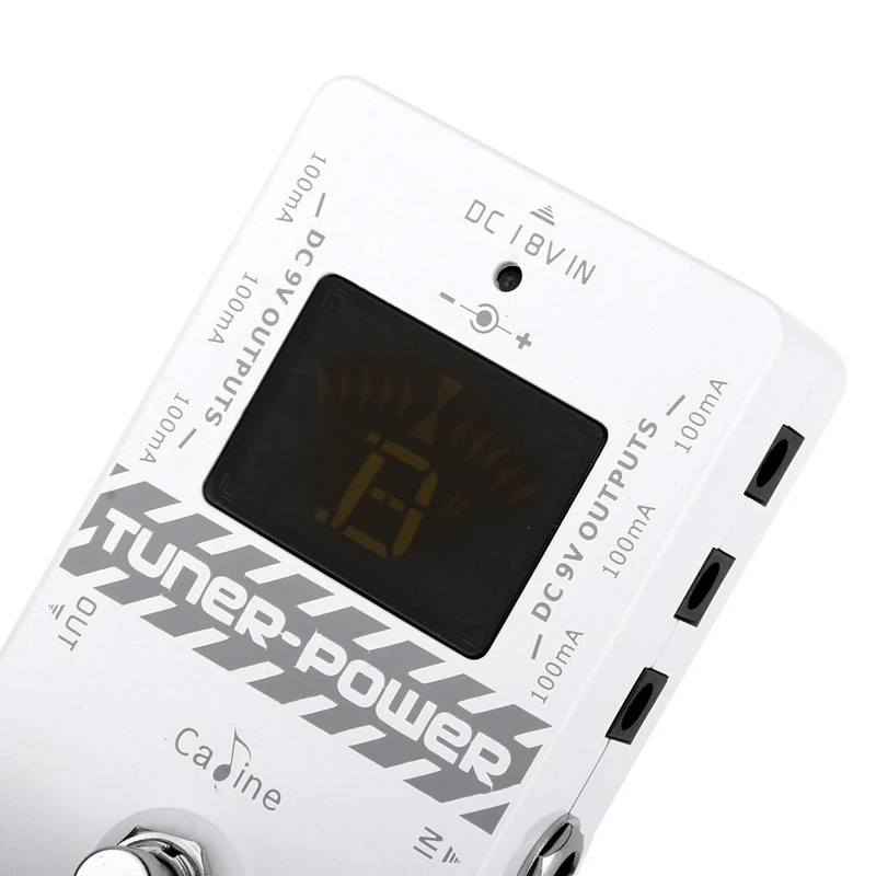 Caline Cp-09 2-в-1 тюнер и Питание байпасс для Dc 9V педаль эффектов для электрогитары восемь изолированные выходы Multifuncti