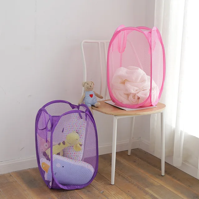 Összecsukható Pop-Up Gátló Ruhák Mosoda Kosár Háztartási Gyerekek Játék Könyv Fehérnemű Sundries Tároló Doboz Szervező - Image 2