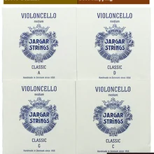 Jargar – 4/4 cordes de violoncelle classiques, Medium -C,G,D,A
