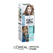 L'Oreal Paris Смываемый красящий бальзам для волос "Colorista Washout", оттенок Голубые Волосы, 80 мл