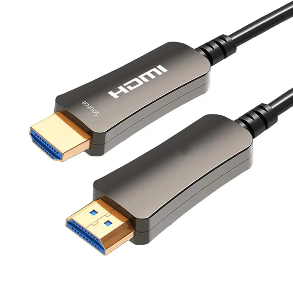 HDMI Optical Fiber Cable HDMI to HDMI 10M 30M 50M 100M 4k @ 60Hz for HDR TV LCD Laptop PS3 Projecto