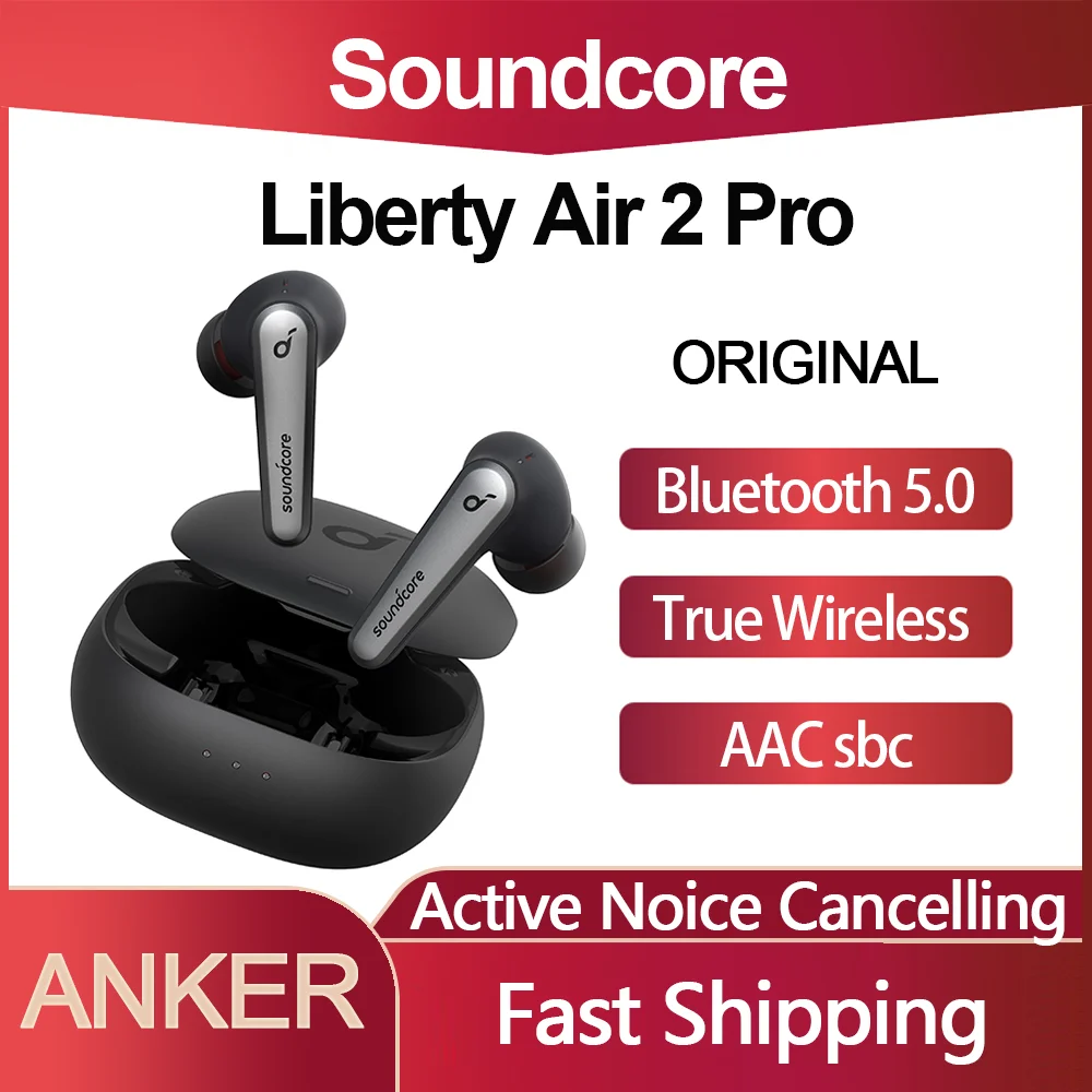 Оригинальные беспроводные наушники Soundcore Liberty Air 2 Pro TWS Bluetooth 5 0 сенсорное