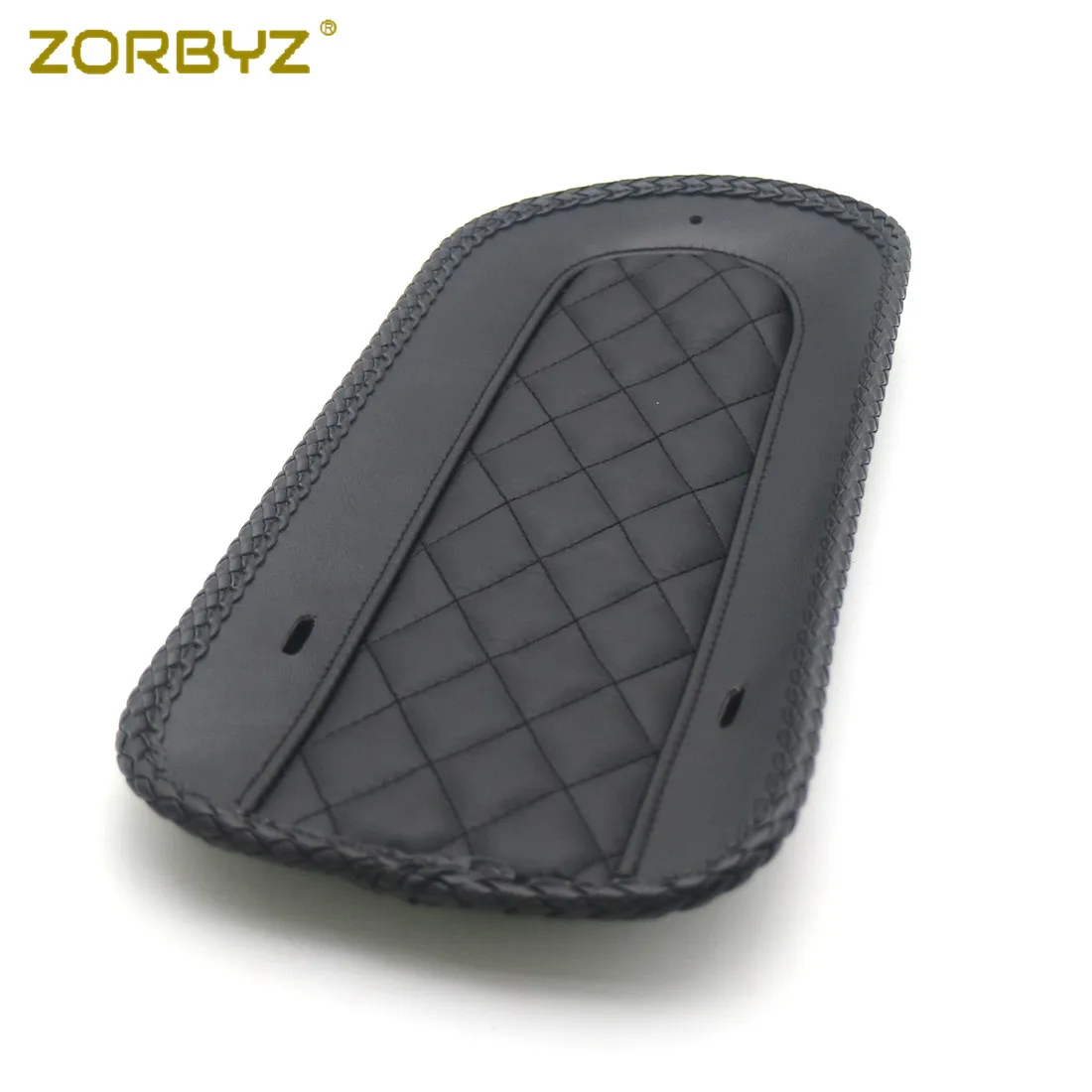 ZORBYZ черное заднее крыло из искусственной кожи для сольного сиденья Harley Touring Electra Glide FLHX 2008