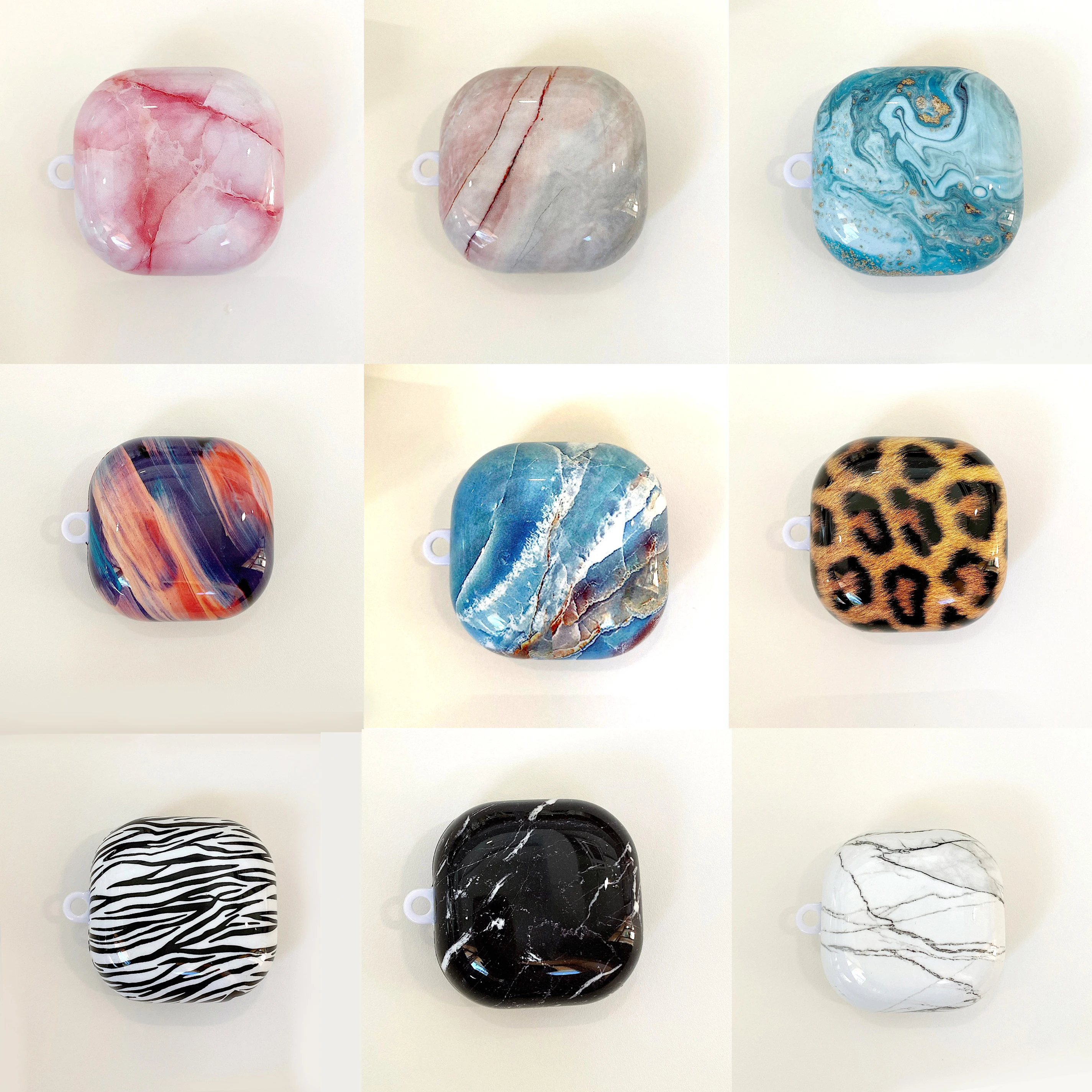 

Luxury Earphone Case For Samsung Galaxy live Case Marble Cover For Samsung Buds live Case Headphone Earpods Hard Charging Box