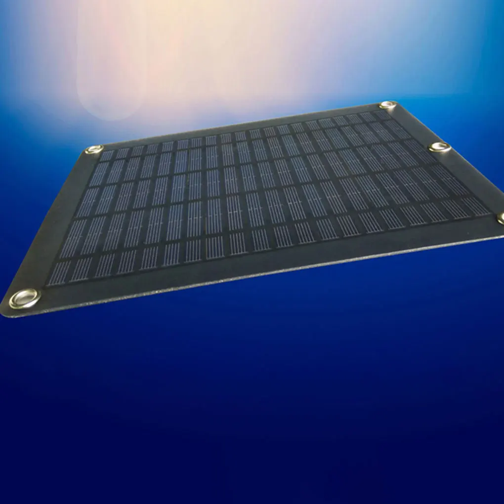 5W 5V 1A Solar Panel Mobile Phone Power Bank Outdoor Charge Tablet Charger Portable Backpack USB Sunpower