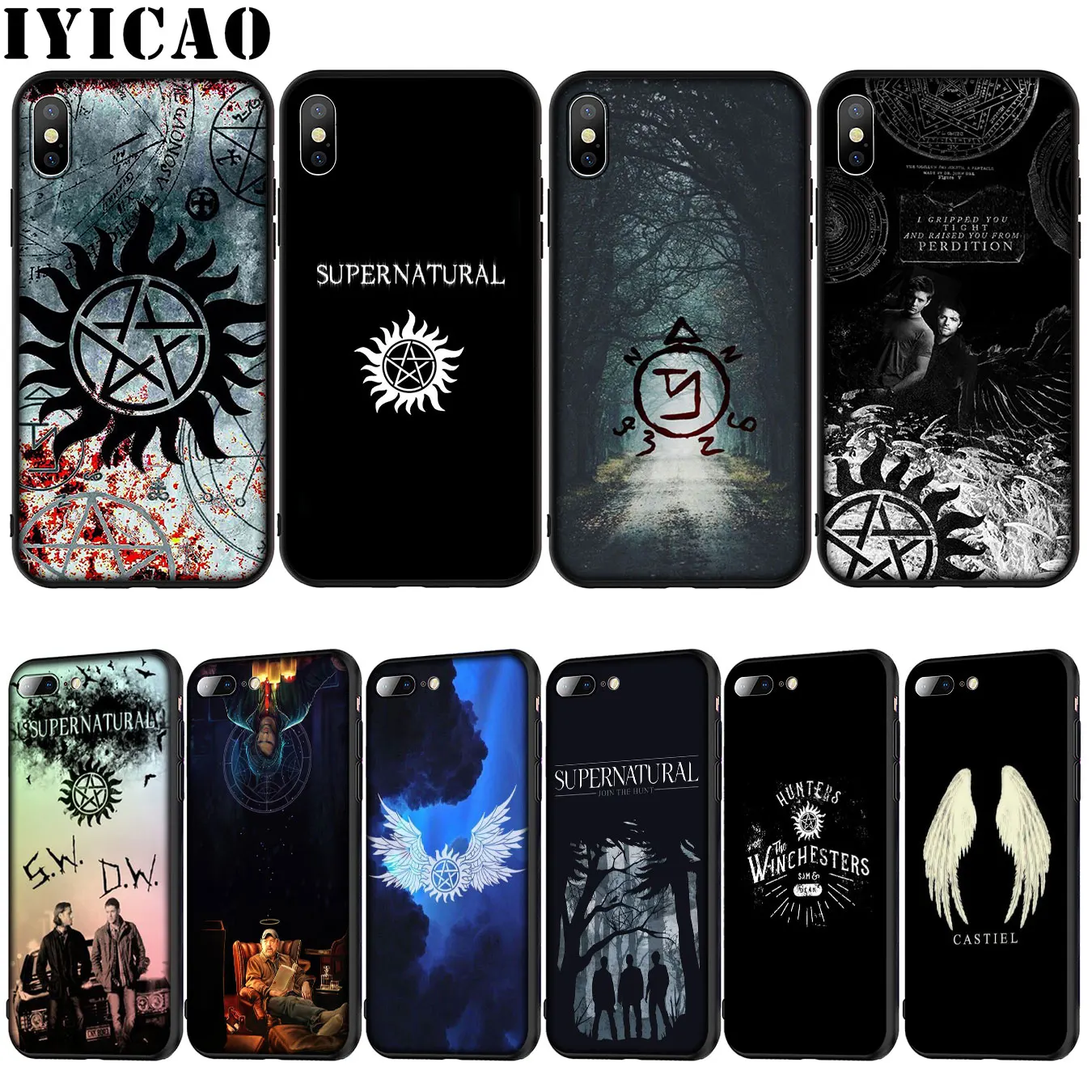 Сверхнатуральный Мягкий силиконовый чехол IYICAO для iPhone 12 Mini XR X XS 11 Pro Max 10 6 6S 7 8 Plus 5S