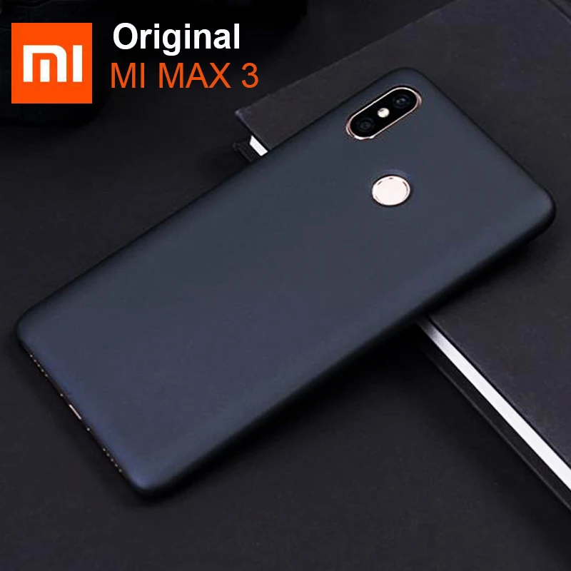 Оригинальный чехол для Xiaomi Mi Max 3 Max3 задняя крышка противоударный жесткий