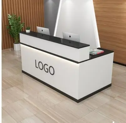 Cashier Counter Bar Counter Company Front Desk Reception Desk Clothing Store Beauty Salon Small Shop Commercial