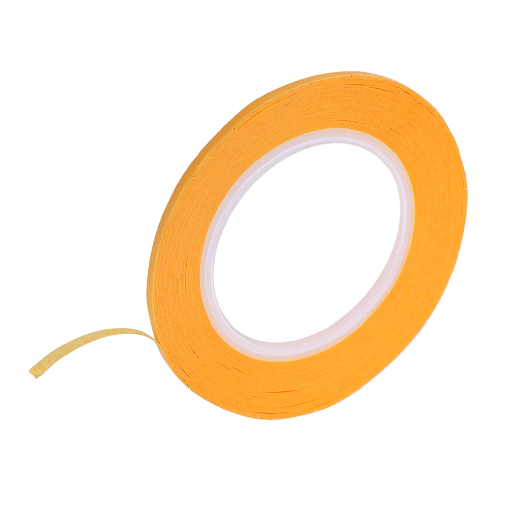18 X 9mm Painting Decorating Spraying Masking Tape Roll Solvent Resistant