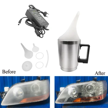 

Car Polish Headlight Vehicle Glass Non-Scratch Headlight Refurbishmen Repair Hydrophobic Coat Scratch Repair with EU/US Plug