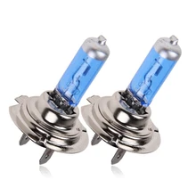 110W фары для автомобилей головной светильник лампы 12V автомобильный Стайлинг автомобиля светильник источник света парковка h7 110 Вт 2 шт. H7 суперяркие белые противотуманные галогеновые лампы