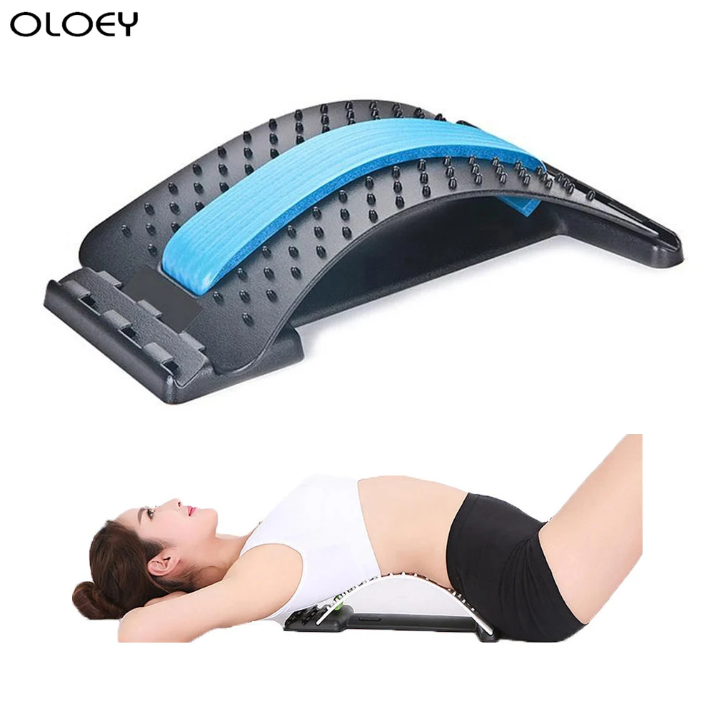 

Новинка Растяжитель спины нижняя часть спины облегчение боли в пояснице растягивание осанки корректор для офисного стула оборудование массажер для фитнеса