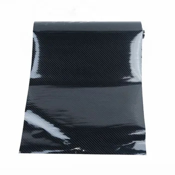 

Waterproof 150cm High Gloss Carbon Fiber Free Air Release Decal Car foil Black 7D Premium Bubble New 2019 Durable