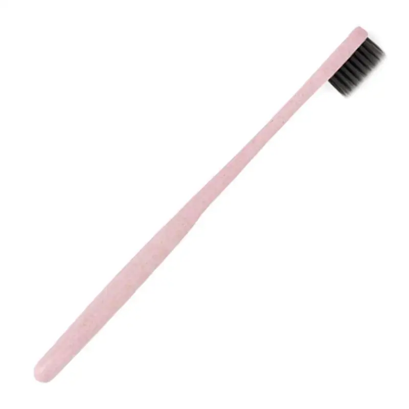 10pcs Portable Eco-Friendly Soft Bamboo Charcoal Toothbrush Adult Oral Care High Density Bamboo Charcoal Toothbrush