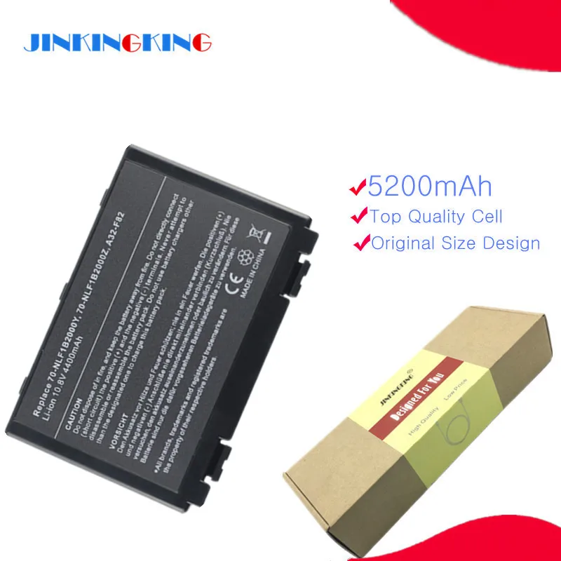 6 Cell Batteria Per Asus A32-F82 L0690L6 70Nlf1B2000Y 90Nlf1B2000Y A41 F82Q X5E X5Ea X5J X66 Pro5Dab Pro79I