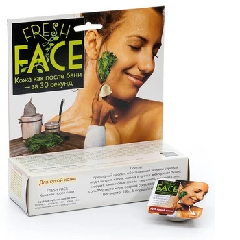 

Bio Beauty scrub, 50-1-2, fresh face for dry skin 18 g