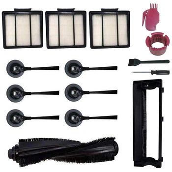 

15Pcs Sweeping Robot Accessories Cleaning Tool for Shark S87 R85 RV850 Sweeping Robot