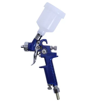 

SHGO HOT-0.8MM Nozzle H-2000 Professional HVLP Spray Gun Mini Air Paint Spray Guns Airbrush For Painting Car Aerograph