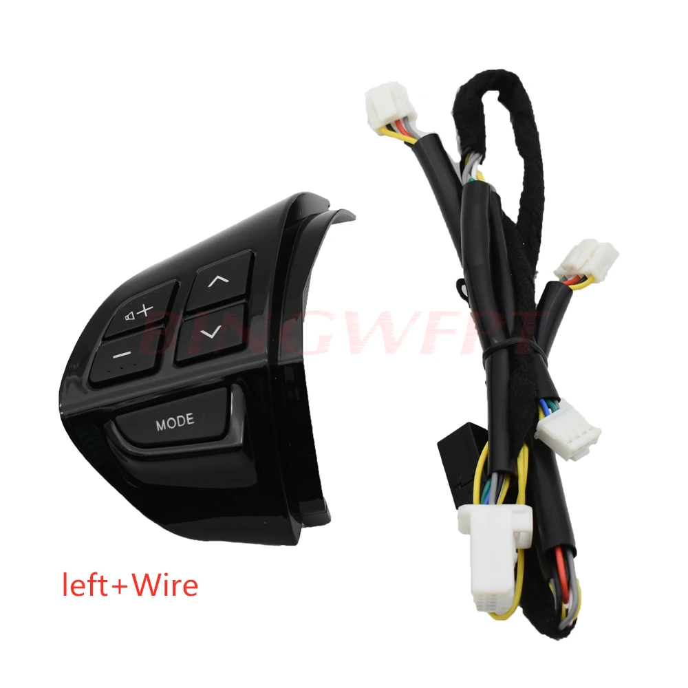 Высокое качество круиз-контроль переключатель руля кнопки для Mitsubishi ASX Outlander XL 2007-2012 автомобильные аксессуары - Цвет: left Cable