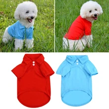 Плюшевый медведь для домашних собак поло футболки костюм Одежда Пальто Верхняя одежда