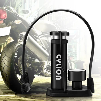 

Mini motorcycle Bicycle Tire Pump Foot Portable Air Pump Compressor Digital For BMW K1600GT/GTL R1200R R1200RT r 1200 rt R1200S