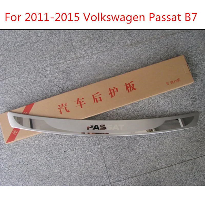 Для Volkswagen Passat B7/Passat B6 2011-2015 протектор заднего бампера из нержавеющей стали