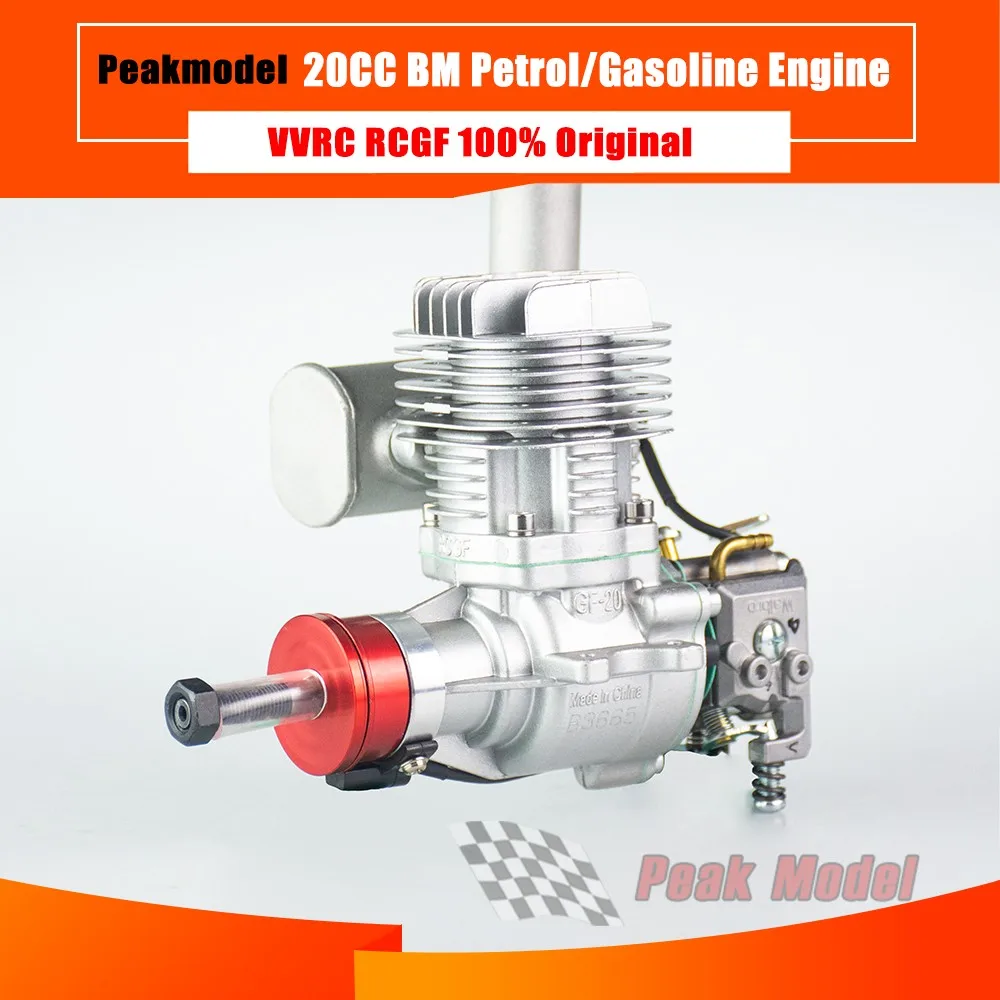 VVRC RCGF 20cc бензиновый/бензиновый двигатель для радиоуправляемого самолета SBM