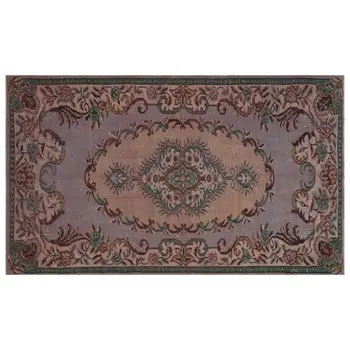 

Handmade Natural Vintage Turkish Area Rug 158x268 Cm-5'2''X8'10''