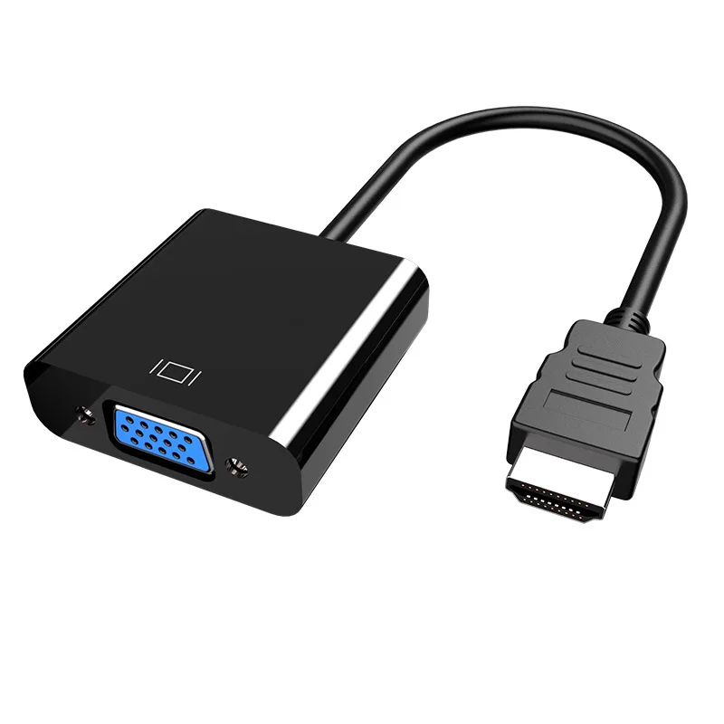 HDMI к VGA Кабель-адаптер с аудио питание монитор ноутбука HDMI к VGA кабель