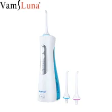 Водный Флоссер профессиональный беспроводной Стоматологический Ирригатор для полости рта-портативный и Перезаряжаемый IPX7 водонепроницаемый водный флоссинг для зубов