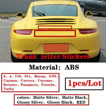 

Letters Emblem for 986 718 Cayman Boxster 911 Carrera GTS Turbo Panamer 4S Macan Cayenne Executive E-hybrid Car Trunk Sticker
