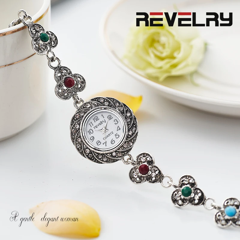

REVELRY Watches Women Quartz Wristwatch Clock Ladies Dress Gift Watches Casual Bracelet Watch Waches Women relogio feminino 2019