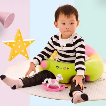 

Cute Baby Sofa Support Seat Cover Learning To Sit Chair Washable Cover