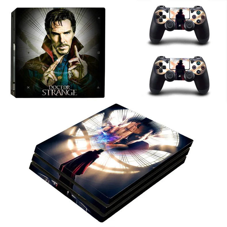 PS4 Pro Doctor Strange sticker s PS 4 Play station 4 Pro наклейка для кожи Pegatinas для playstation 4 Pro консоль и контроллер - Цвет: YSP4P-0275