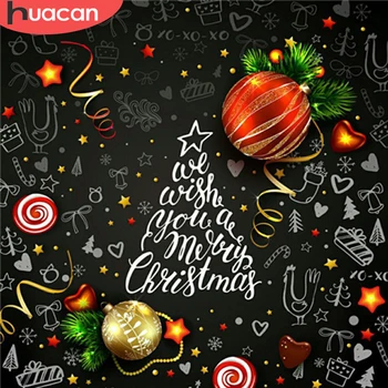 

HUACAN 5D Diamond Painting Christmas Tree Diamond Embroidery Sale Cartoon Mosaic Picture Of Rhinestone Handmade Gift