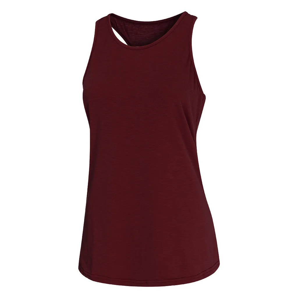 Jaycosin Women 2020 Trendy Sexy Solid Sleeveless Top Strap Vest Tank Shirt Fashion Comfortable Camisole Vest Blouse T-Shirt 319