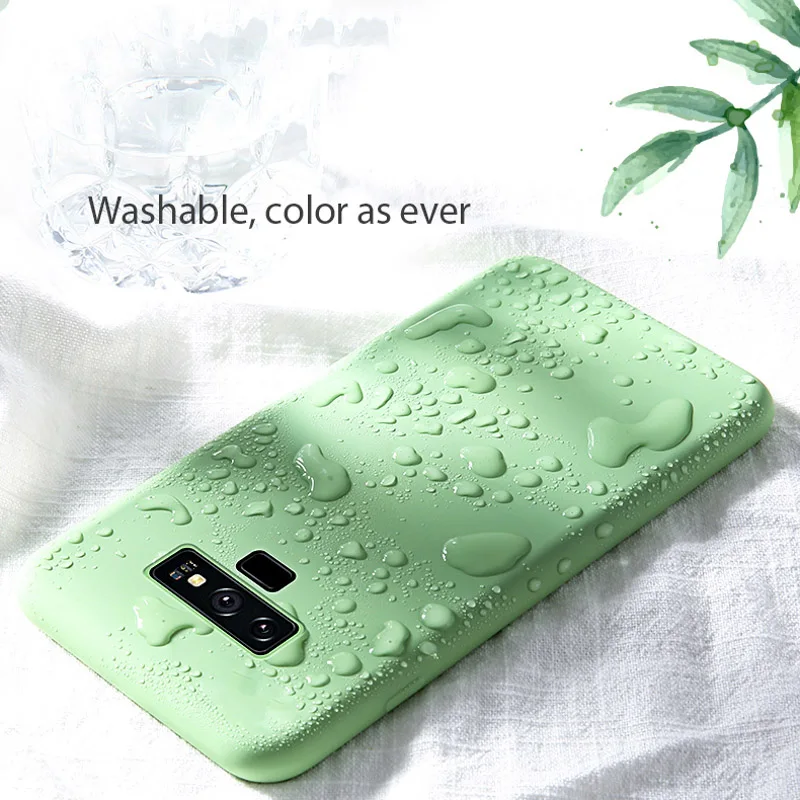 Жидкий силиконовый чехол для OnePlus 7 Pro s Роскошный Флокированный телефонный бампер